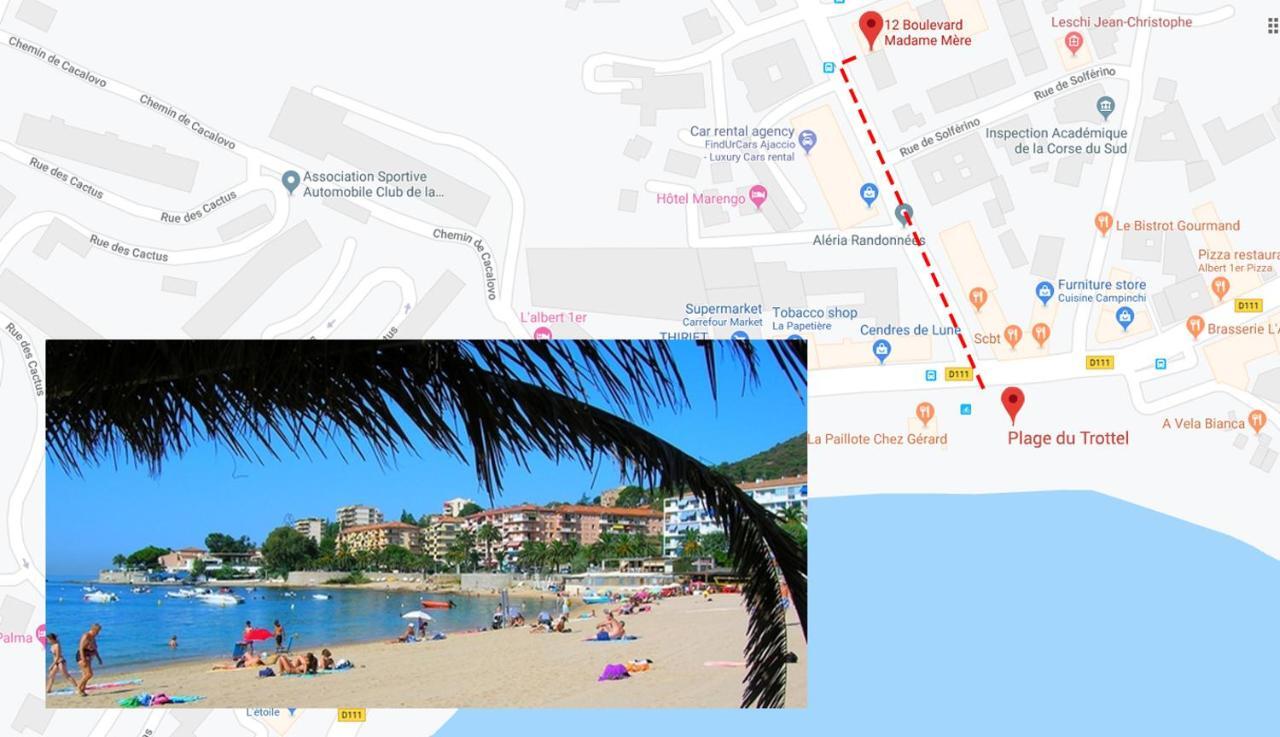 **** Mer Sea 1 A 8 Personnes 80M2 A 120M De La Mer **** Αζάτσιο Εξωτερικό φωτογραφία